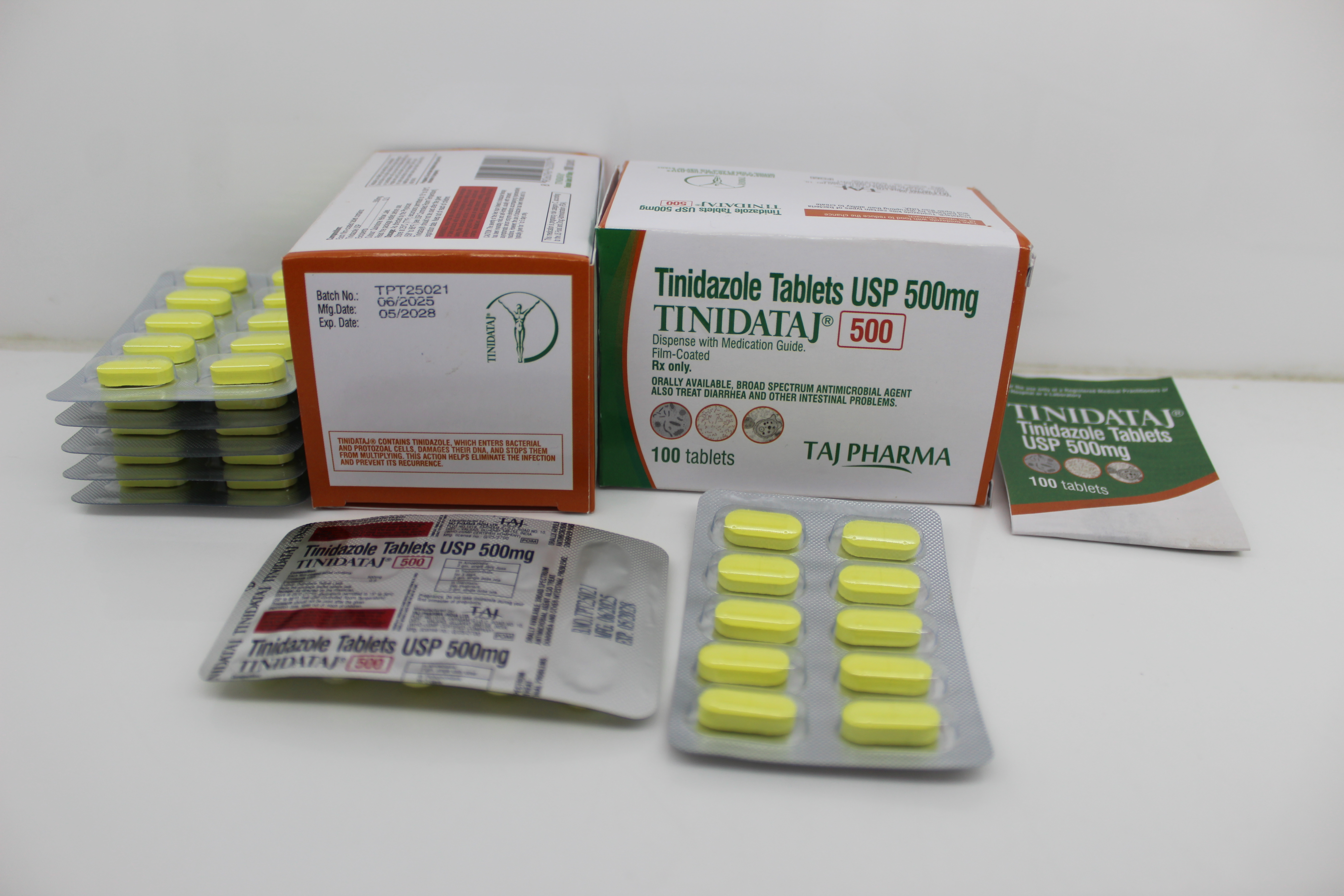 Tinidazole 500mg Tablets
